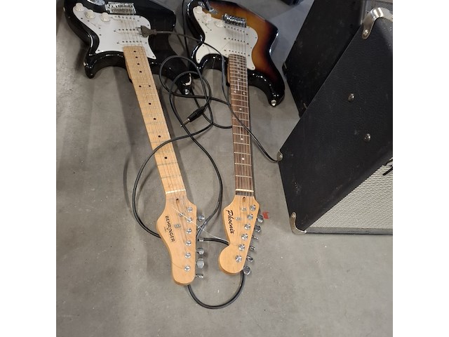 2x gitaar en 2x gitaar versterker , behringer, phoenix, fender - afbeelding 2 van  8