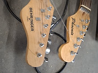 2x gitaar en 2x gitaar versterker , behringer, phoenix, fender - afbeelding 3 van  8