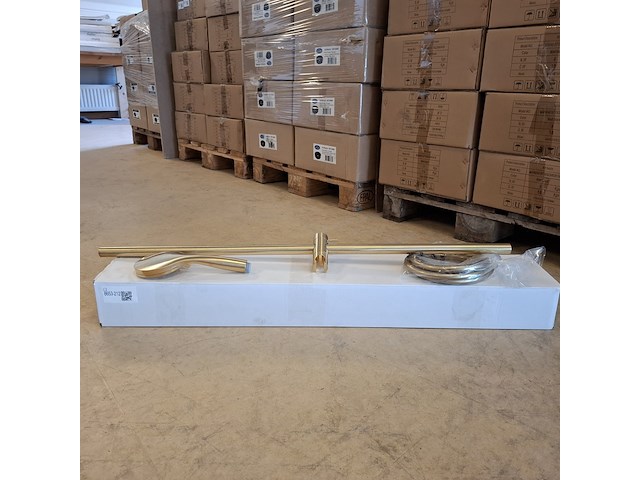 2x glijstangset xenz, dure, geborsteld goud - afbeelding 1 van  6