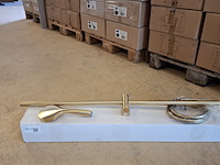 2x glijstangset xenz, dure, geborsteld goud - afbeelding 2 van  6