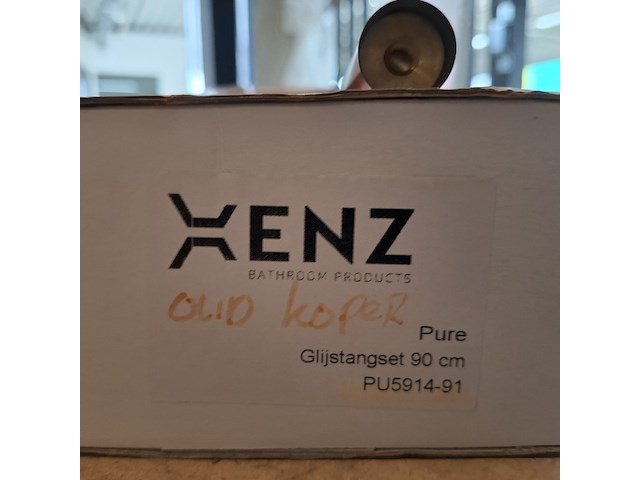 2x glijstangset xenz, dure, koper - afbeelding 2 van  10