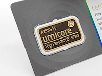 2x goudbaar, 10 gram, umicore - afbeelding 5 van  5