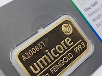 2x goudbaar, 20 gram, umicore - afbeelding 6 van  7