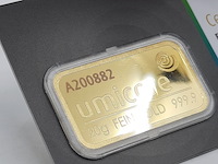 2x goudbaar, 20 gram, umicore - afbeelding 5 van  5