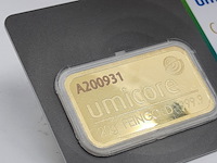 2x goudbaar, 20 gram, umicore - afbeelding 5 van  5