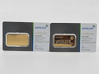 2x goudbaar, 20 gram, umicore - afbeelding 1 van  5