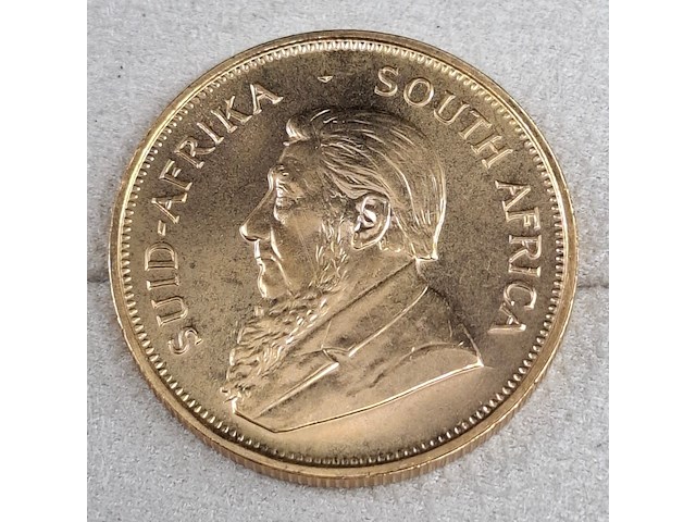 2x gouden munt, south africa, krugerrand, 1974 - afbeelding 2 van  5