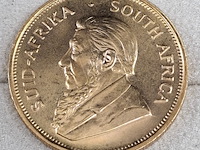 2x gouden munt, south africa, krugerrand, 1974 - afbeelding 2 van  5