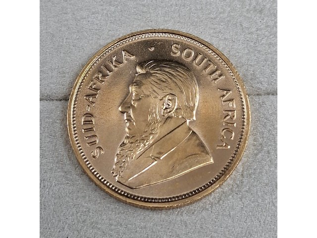 2x gouden munt, south africa, krugerrand, 1977 - afbeelding 3 van  5