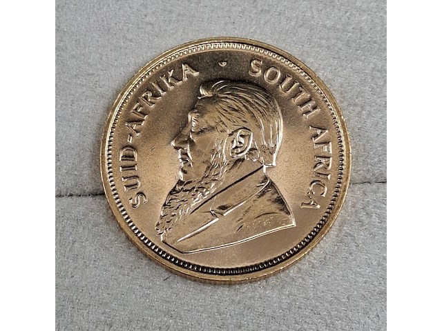 2x gouden munt, south africa, krugerrand, 1977 - afbeelding 5 van  5
