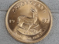 2x gouden munt, south africa, krugerrand, 1982 - afbeelding 4 van  5