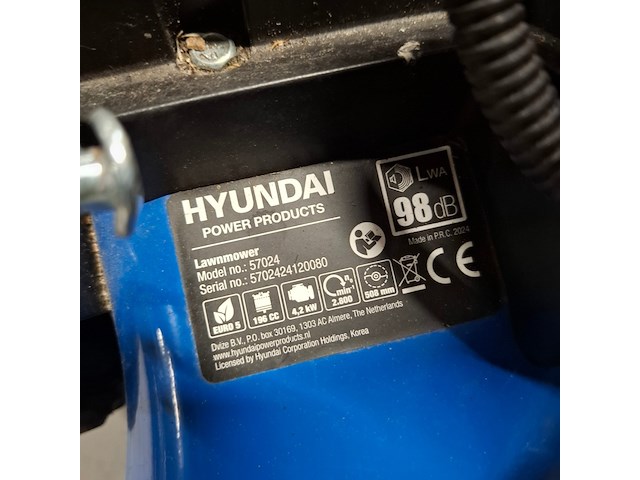 2x grasmaaiers, hyundai, 2024 - afbeelding 20 van  22