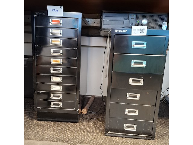 2x grijpvoorraadkast bisley - afbeelding 1 van  4