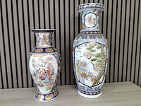 2x grote chinese vazen - afbeelding 1 van  7