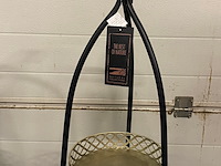 2x grote metalen etagère 107cm hoog - afbeelding 4 van  6