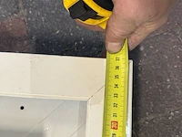 2x haakse kabelgootbocht, 90 graden, wit - afbeelding 2 van  4