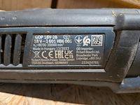 2x haakse slijper en 1x multitool, bosch, gws 18v-10 pc / gop 18v-28, incl. 2x accu - afbeelding 4 van  13