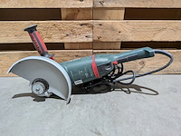 2x haakse slijper, metabo & hitachi, incl. diverse slijpschijven - afbeelding 7 van  13