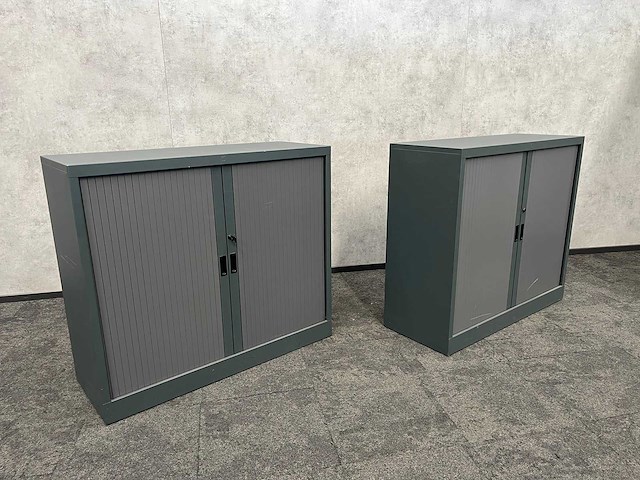 2x halfhoge stalen roldeurkast - afbeelding 2 van  8