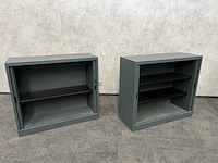 2x halfhoge stalen roldeurkast - afbeelding 6 van  8