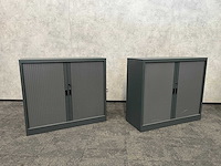 2x halfhoge stalen roldeurkast - afbeelding 1 van  6
