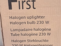 2x halogeen vloerlamp, unilux, first - afbeelding 3 van  7