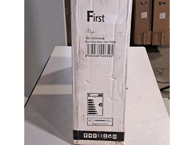 2x halogeen vloerlamp, unilux, first - afbeelding 7 van  7