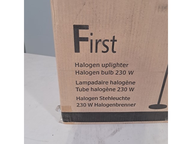 2x halogeen vloerlamp, unilux, first - afbeelding 3 van  7