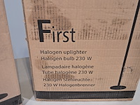 2x halogeen vloerlamp, unilux, first - afbeelding 4 van  7