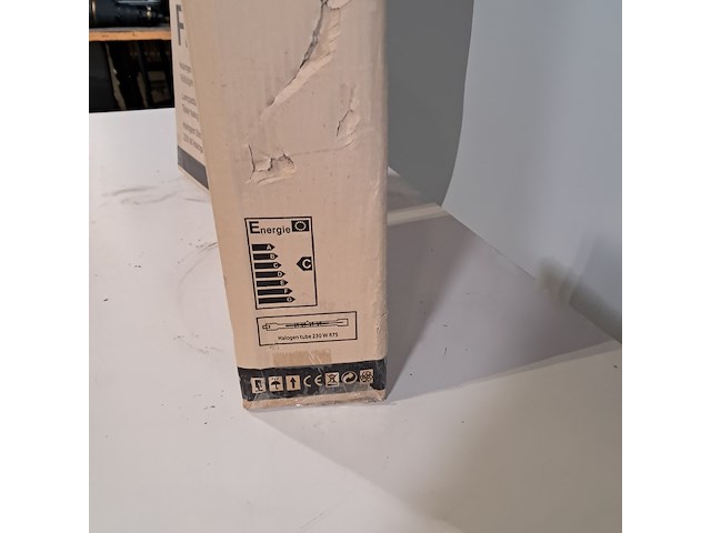 2x halogeen vloerlamp, unilux, first - afbeelding 6 van  7