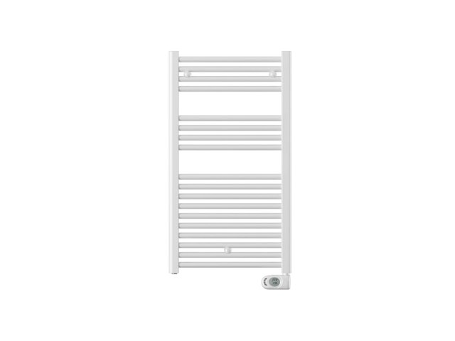 2x handdoek radiator, wit, elektrisch - afbeelding 1 van  5