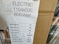 2x handdoek radiator, wit, elektrisch - afbeelding 4 van  5