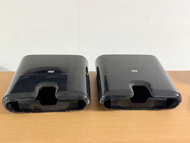 2x handdoekdispenser h2 vouwvellen - afbeelding 1 van  3