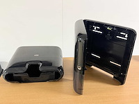 2x handdoekdispenser h2 vouwvellen - afbeelding 2 van  3