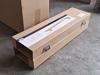 2x handdoekhouder, allibert, kaleo, messing - afbeelding 3 van  3