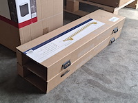 2x handdoekhouder, allibert, kaleo, messing - afbeelding 3 van  3