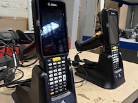 2x handheld computer met 2x lader zebra, mc330m
