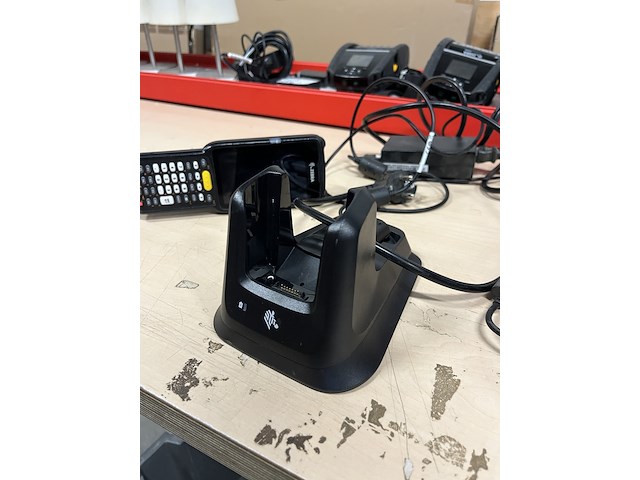 2x handheld computer met 2x lader zebra, mc330m - afbeelding 6 van  9