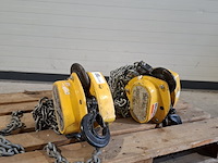 2x handtakel 3t/ 6m, yale, vsiii 3,0/1, 2017 - afbeelding 1 van  8