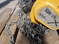 2x handtakel 3t/ 6m, yale, vsiii 3,0/1, 2017 - afbeelding 4 van  8