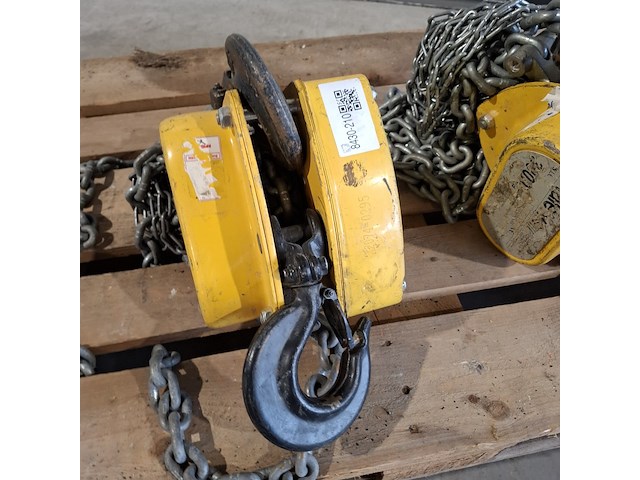 2x handtakel 3t/ 6m, yale, vsiii 3,0/1, 2017 - afbeelding 6 van  8