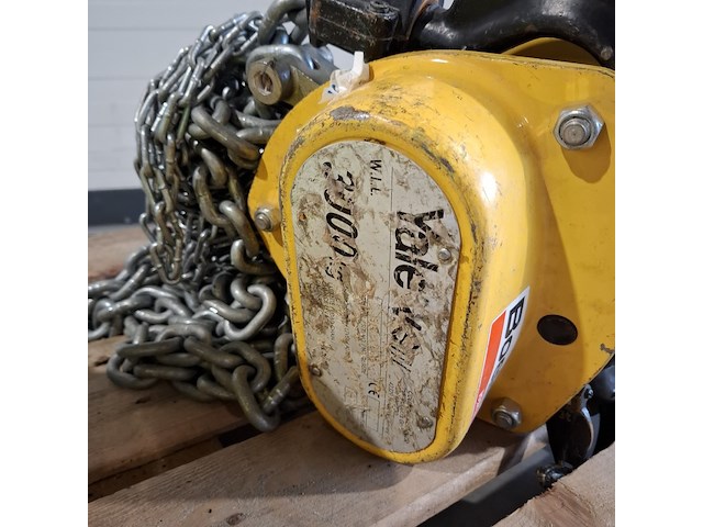 2x handtakel 3t/ 6m, yale, vsiii 3,0/1, 2017 - afbeelding 7 van  8