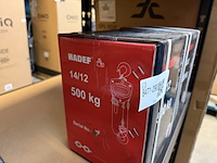 2x handtakel hadef, 14/12 500 kg - afbeelding 3 van  3