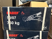 2x handtakel hadef, 50/07 750 kg - afbeelding 2 van  4