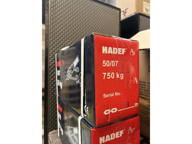 2x handtakel hadef, 50/07 750 kg - afbeelding 4 van  4