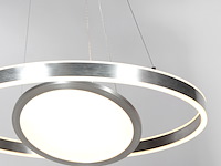 2x hanglamp 60cm met binnenplaat, steinhauer, ringlux 3514st, staal, 2026 - afbeelding 3 van  4