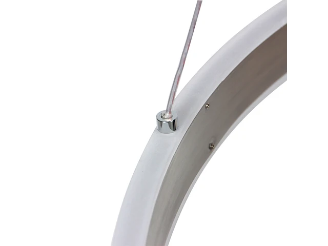 2x hanglamp 60cm met binnenplaat, steinhauer, ringlux 3514st, staal, 2026 - afbeelding 3 van  5