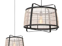 2x hanglamp capos anne light, 3511zw, zwart, beige, bouwjaar 2025, nieuw in doos