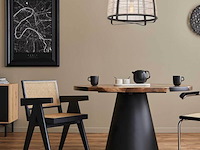 2x hanglamp capos anne light, 3511zw, zwart, beige, bouwjaar 2025, nieuw in doos - afbeelding 1 van  8