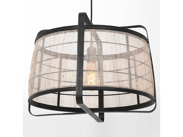 2x hanglamp capos anne light, 3511zw, zwart bruin, nieuw in doos - afbeelding 3 van  8